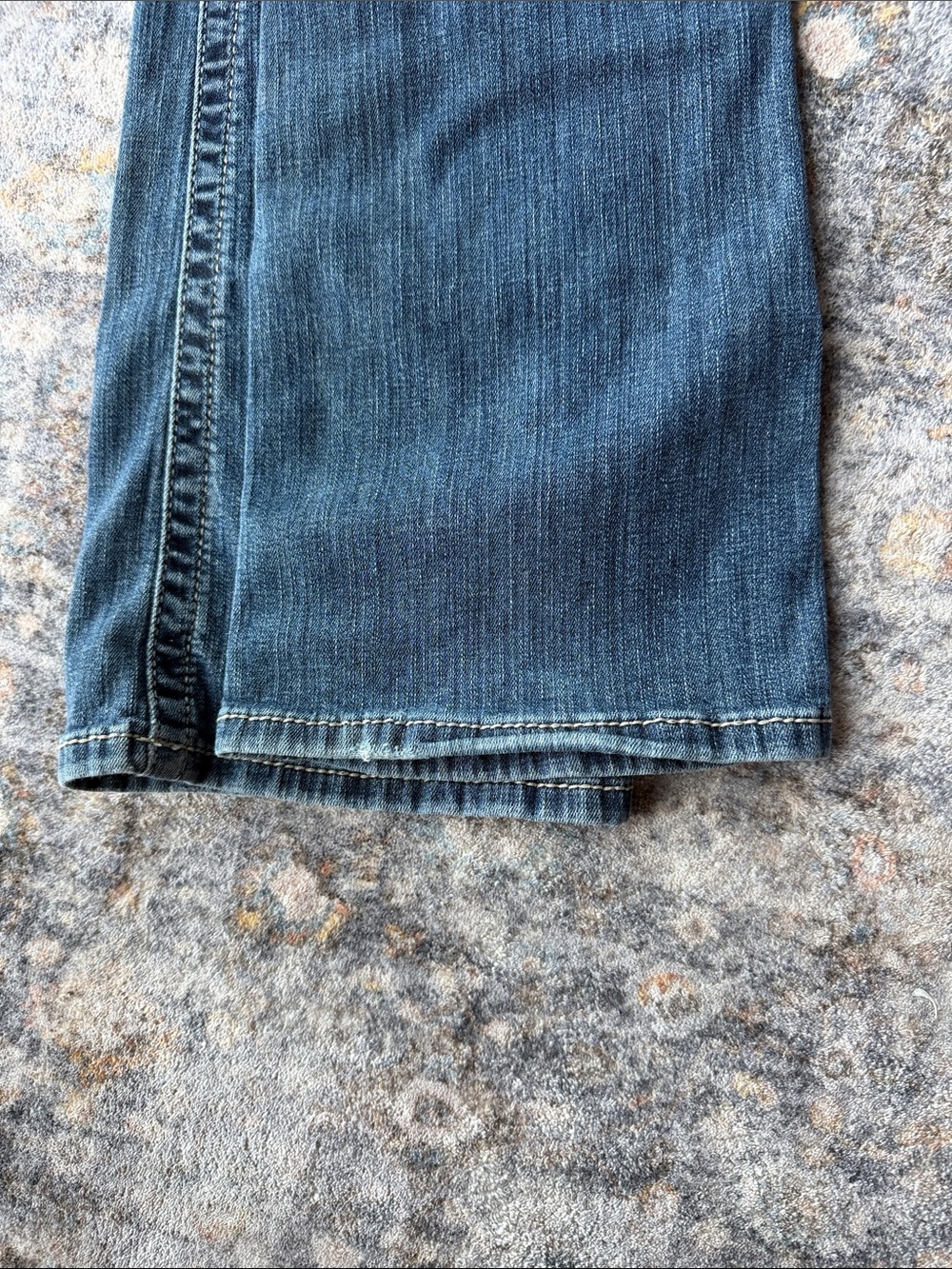Ariat Women's Boot Cut Jeans in Blue Denim - Picture 6 of 7